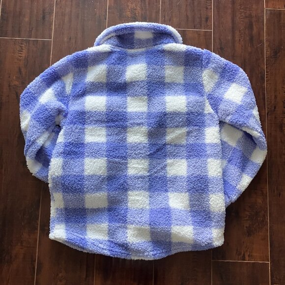 Roxy Youth Fleece Shirt Jacket - M (10/12) - Picture 4 of 4